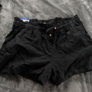 Hang Ten Black High Waist Women's Shorts
